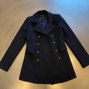 ZARA Tailored Double Breasted Lapel Blazer